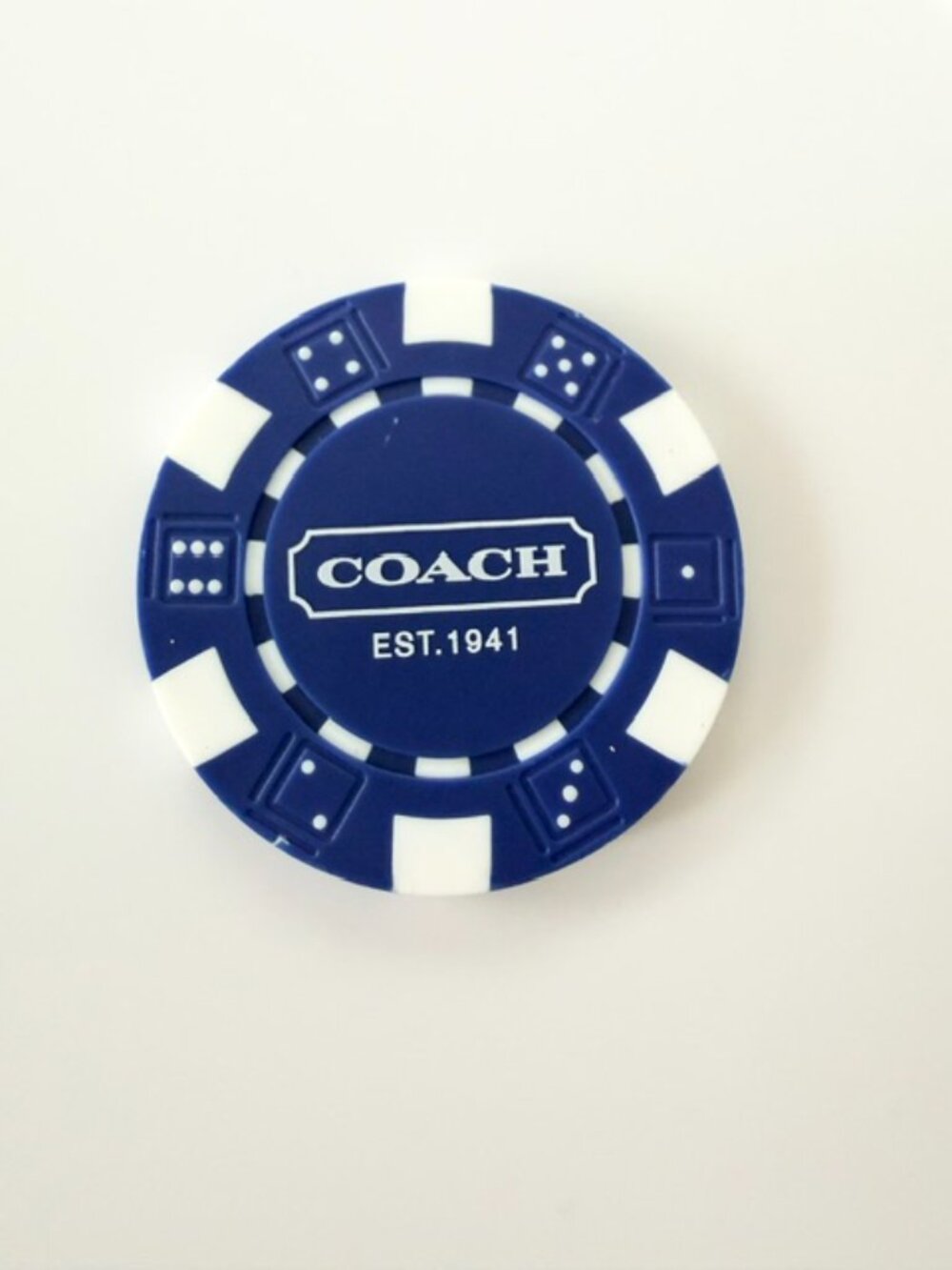 Coach Limited Edition "1941" Poker Chip - NEW - Picture 3 of 3